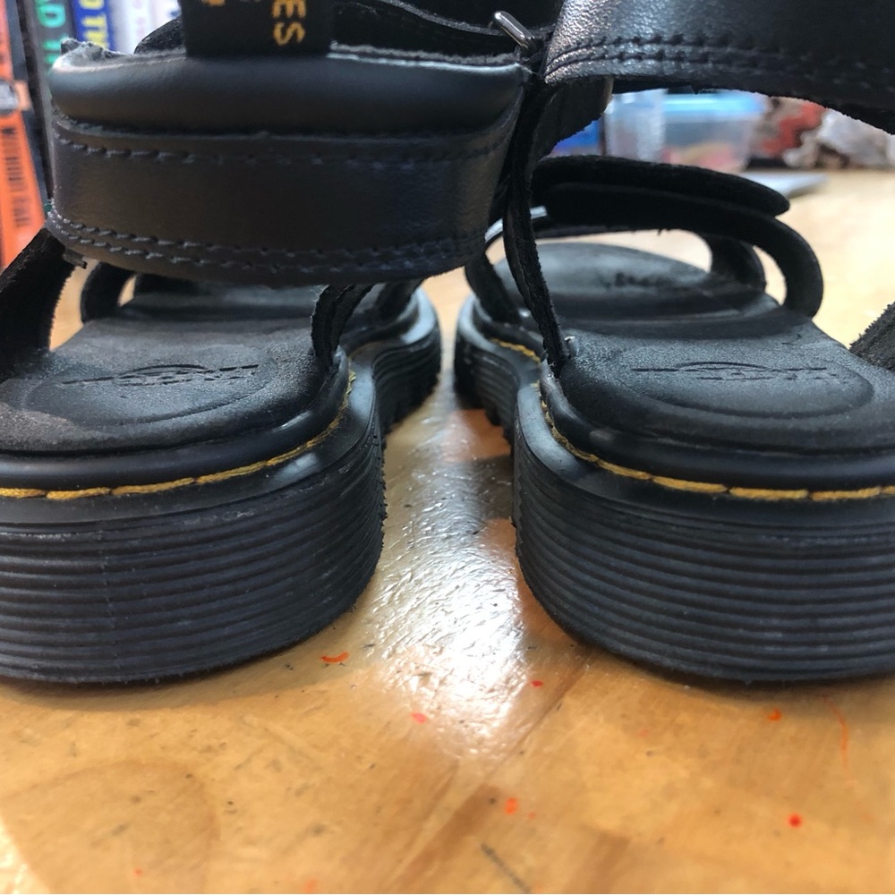 Dr. Martens Black Chunky Sandals - Picture 4 of 8